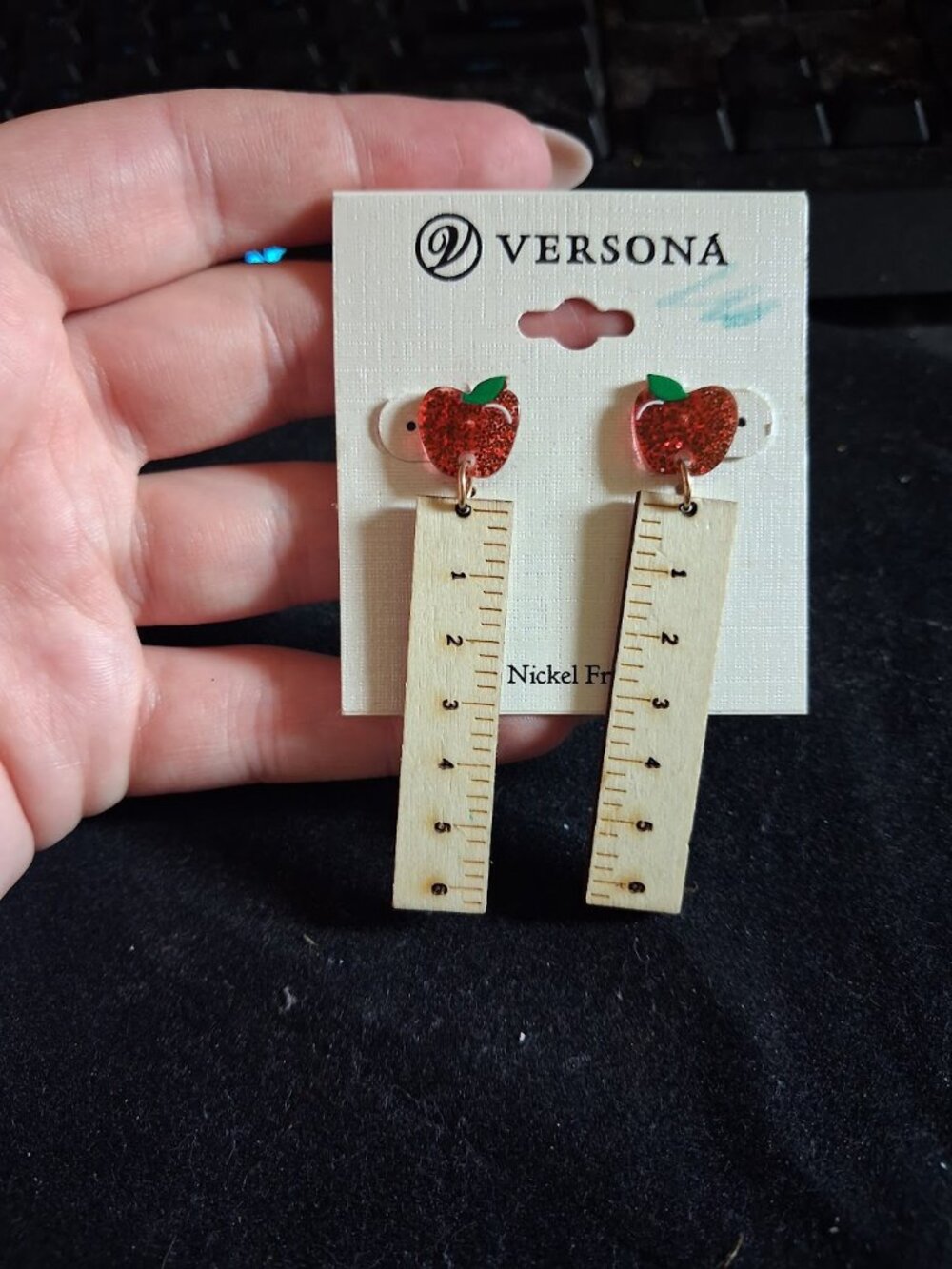 Versona Teacher dangle earrings